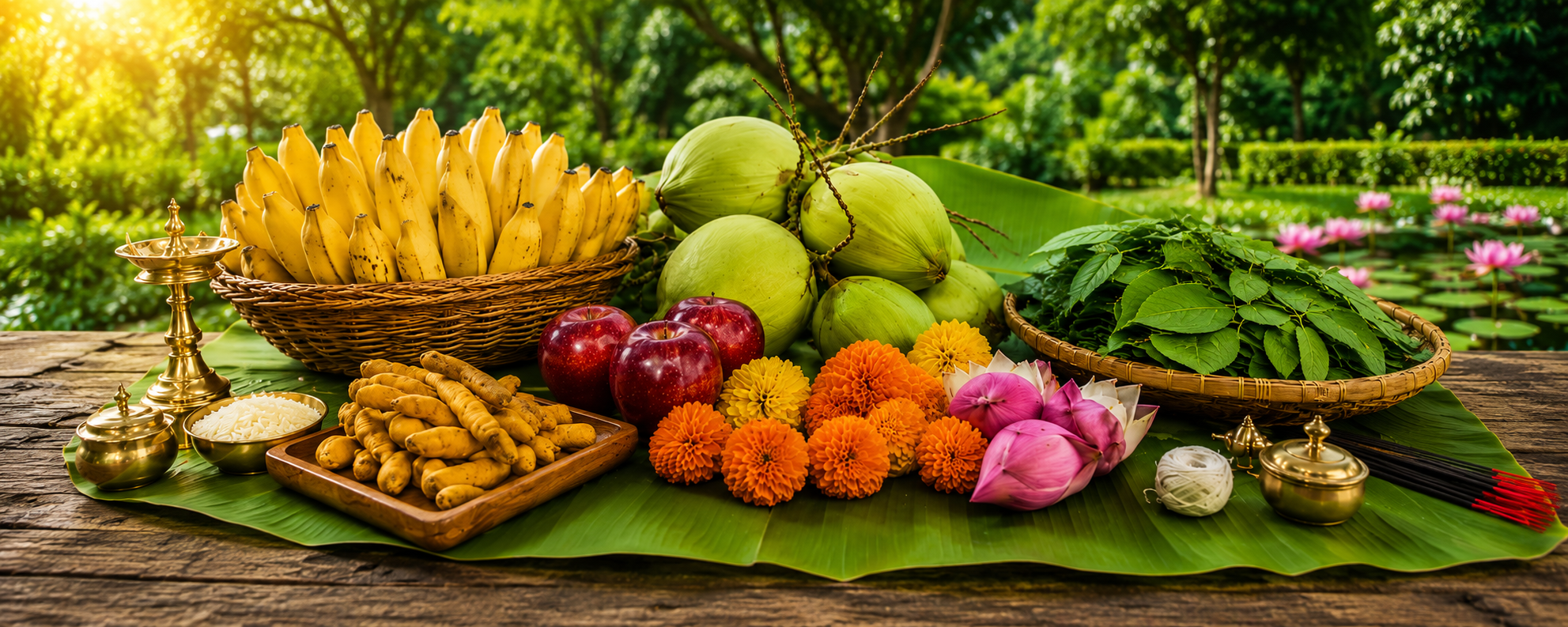 traditional puja samagri from SS Farms