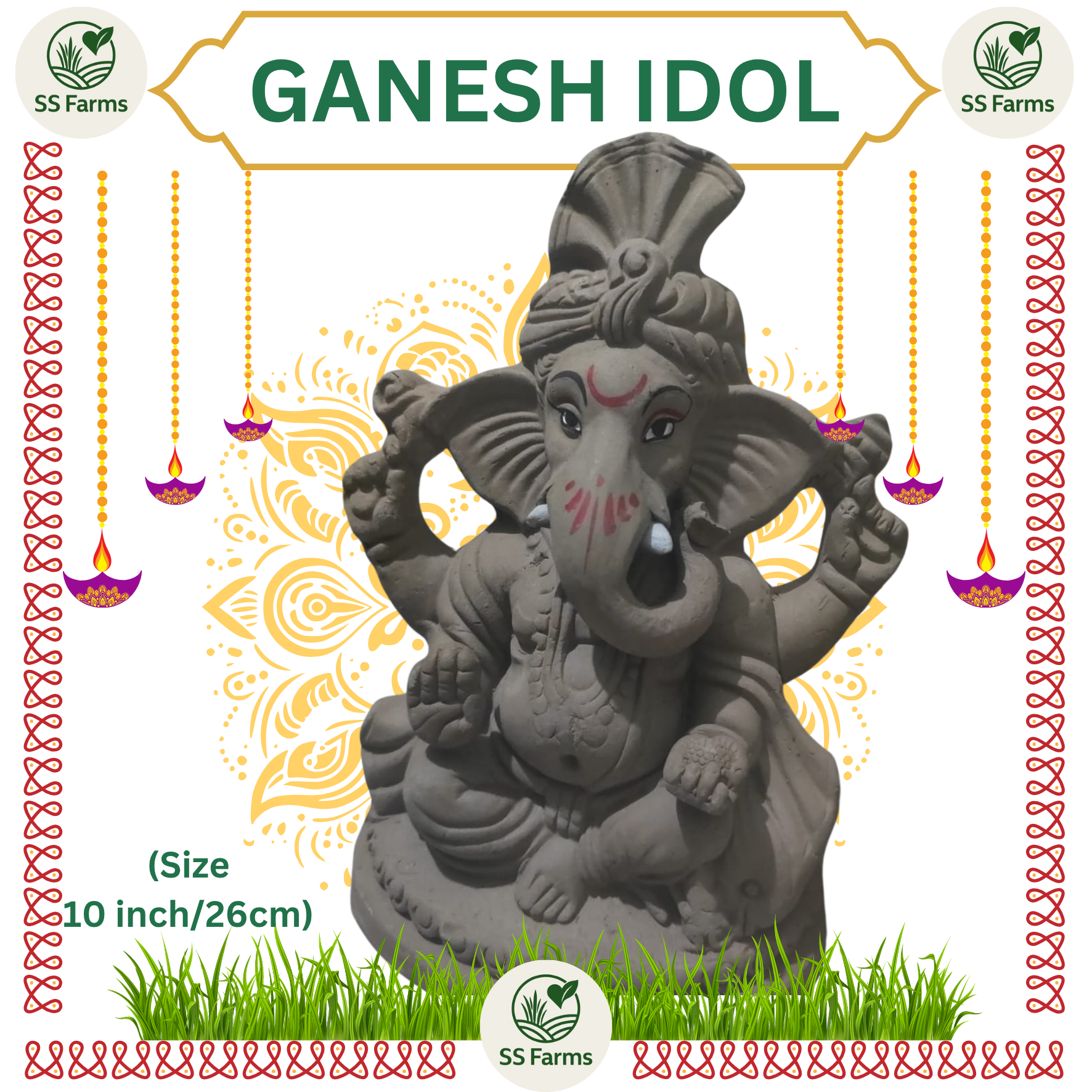 Clay Vinayaka Idol